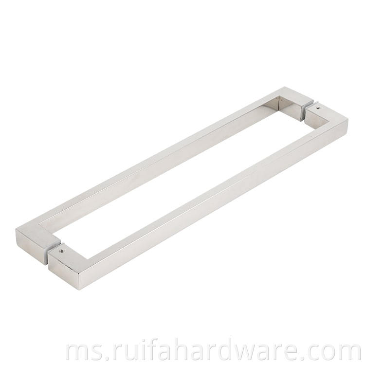 Office Stainless Steel Glass Door Handle (4)